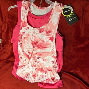 Girls 3piece short sets.